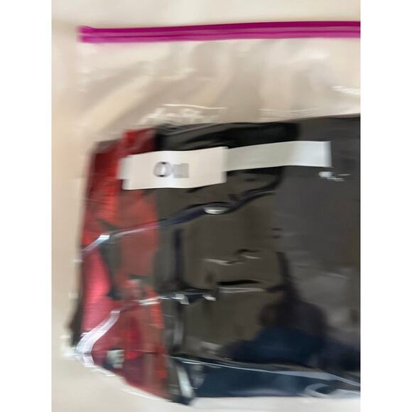 Drapers and Damons MP Red Black Floral Trouser Pants Whimsy Goth Stretch Pull On - Picture 9 of 9